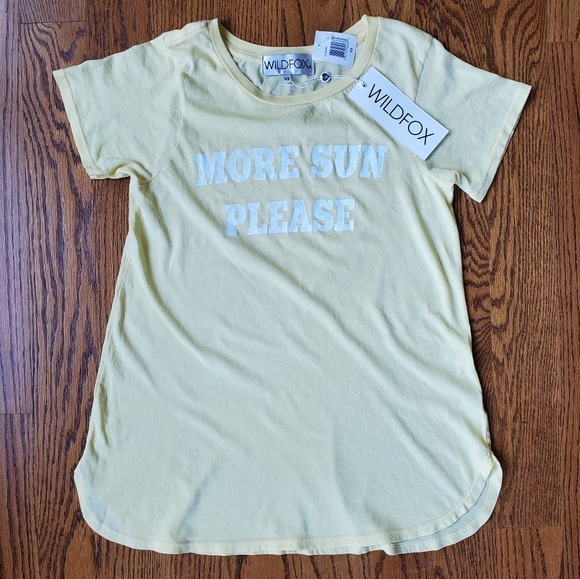 Wildfox More Sun Please T-Shirt - Picture 5 of 8